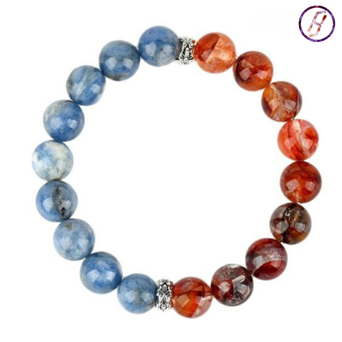 2025 New Network Hit Nezha 2 Series A Variety of Original Bracelets Natural Crystal Hematoid Quartz Kyanite A Variety of Crystal Womens Bracelet Custo