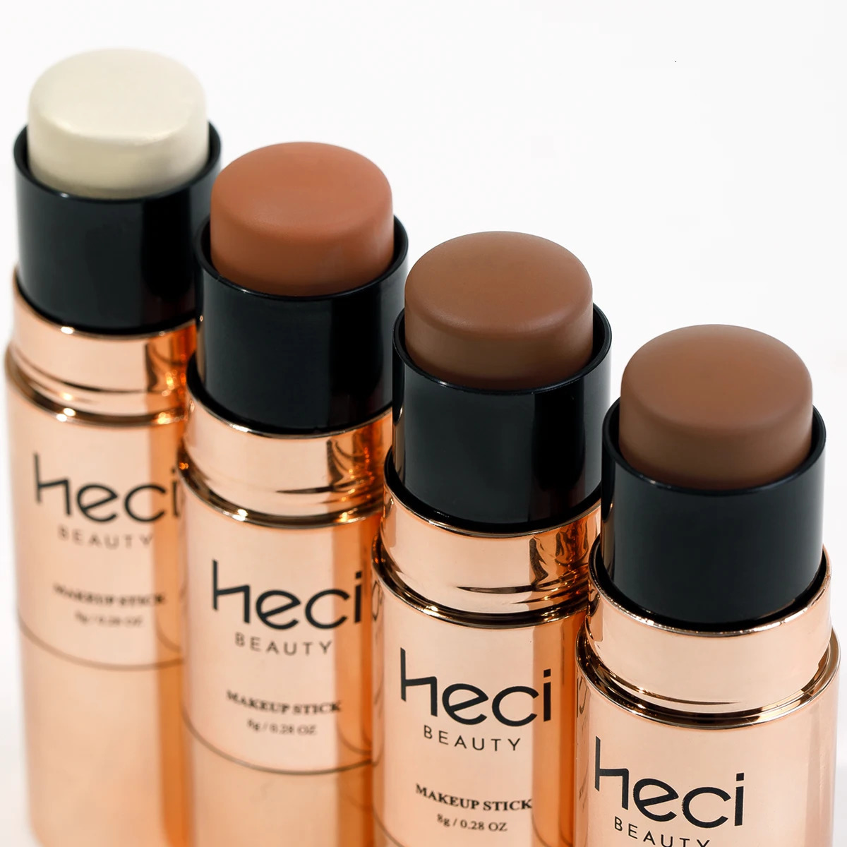 DouHead Silky Smooth Rose Bronzer Stick Waterproof Brighten Hydrating Creamy Highlighter Balm Body Matte Contour 250219