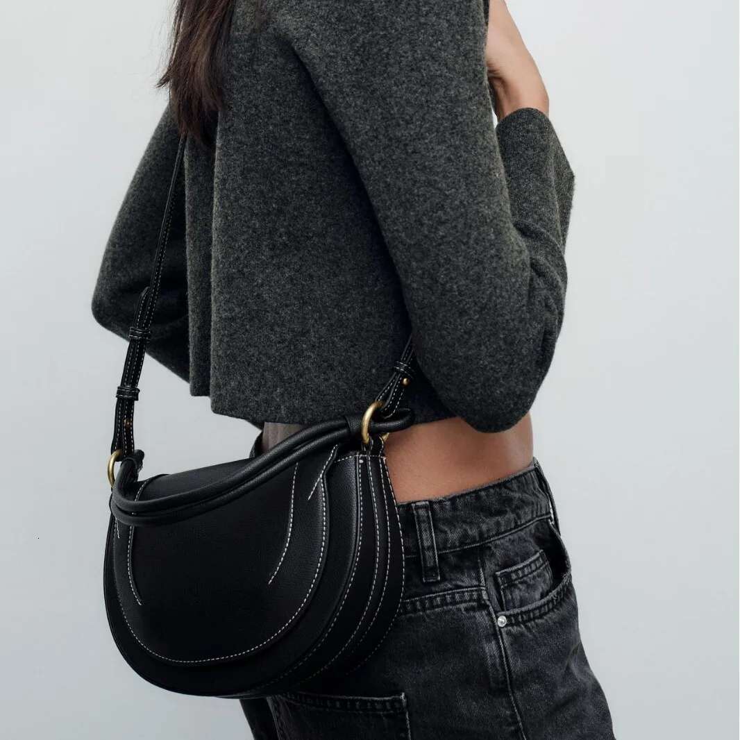 Fashion Saddle Women Handbags Designer Bury Flap Shoulder Pu Leather Crossbody Bag Small Female Purses 2025