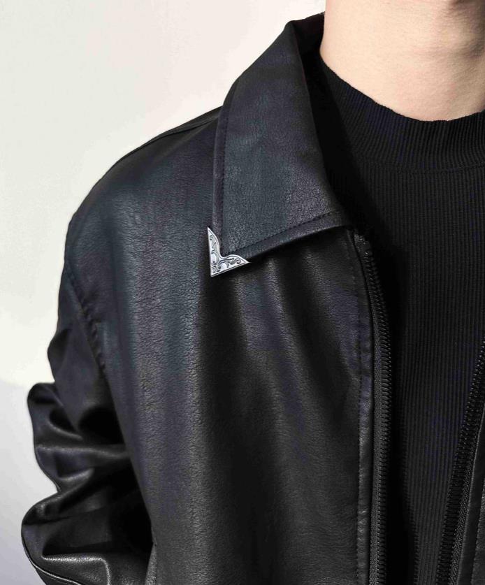 A Niche Spotted Coffee suede A2 Flying Jacket 240802