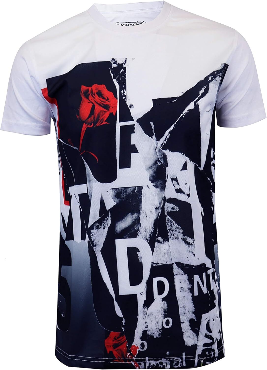 Mens T shirt Mens Hipster Hip-Hop Urban Modern Tees - NYC Street Fashion Streetwear Stylish Longline Print T-Shirt tee Casual tops summer clothes