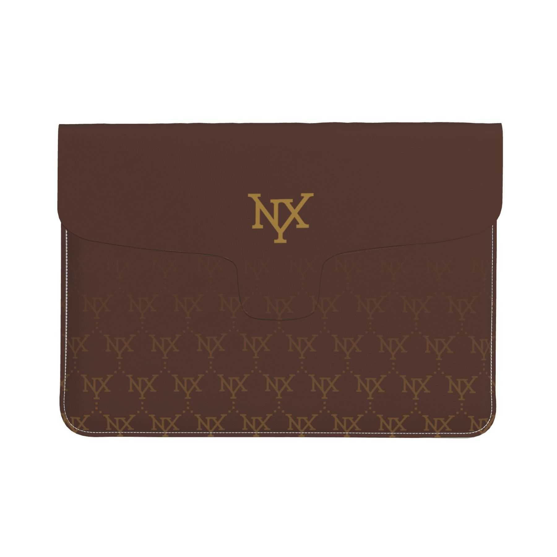 NXY Laptop Sleeve Case Leather Ultra Thin Notebook Protective Pouch Portable Travel Office Tablet Bag Computer Briefcase Travel Business Men Case Hip