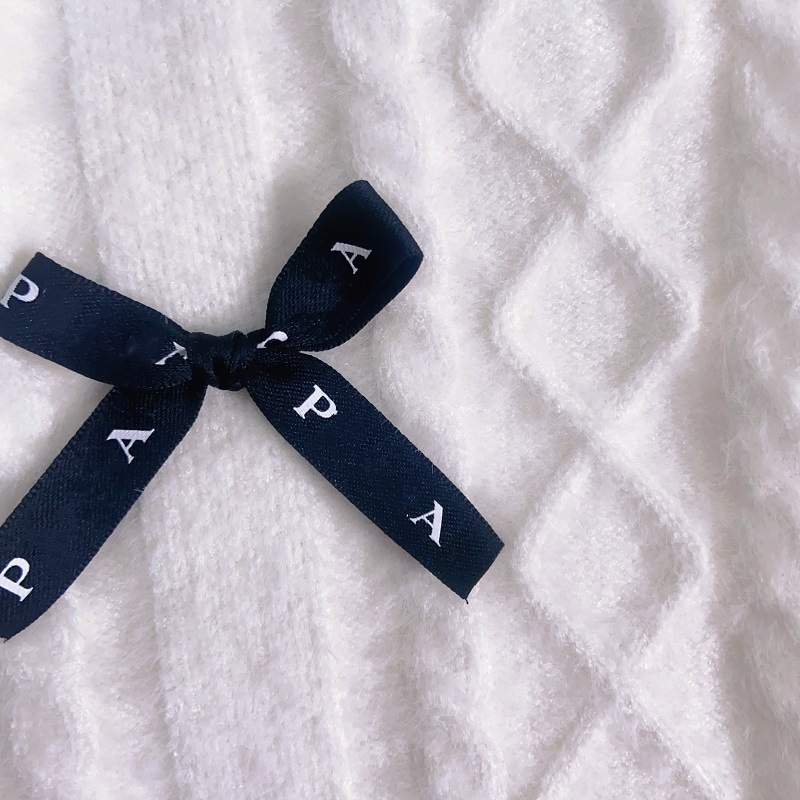 Dog Winter Coat Pullover Sweater Classic Cats Cable Knit Apparel with Triangle Plate and Bow Tie for Cold Weather Blue S Y251 Free shipping