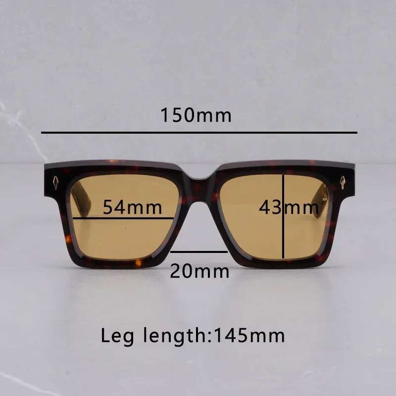 Sunglasses Belize Vintage Square Acetate Sun for Zonnebril Voor Mannen Glasses Men Sunglass