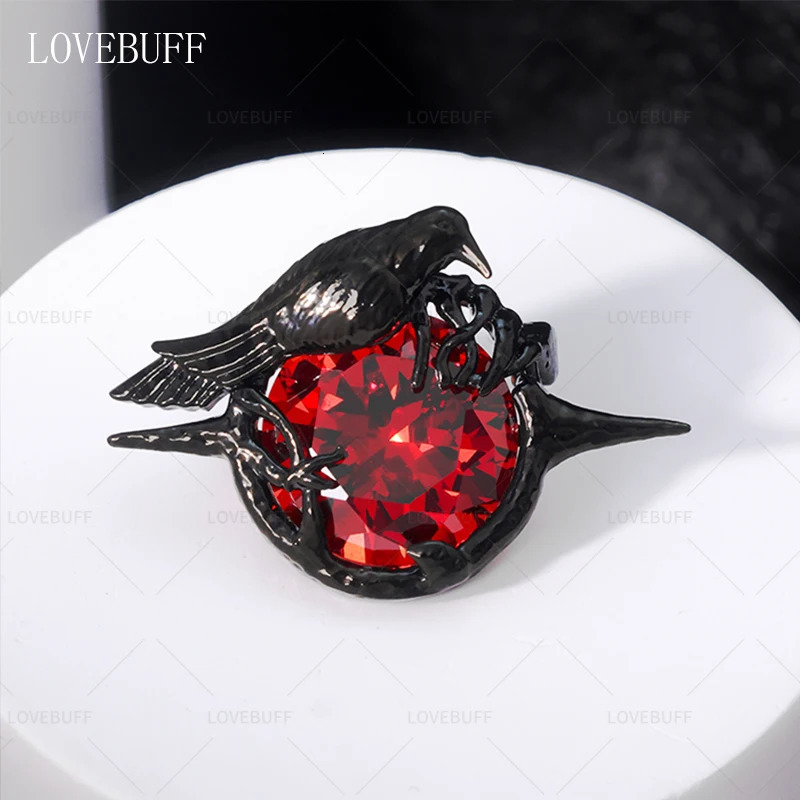 LOVEBUFF LAD Sylus Relentless Conqueror Enchanting Veil Crow Brooch Inspired Enamel Pin 250225