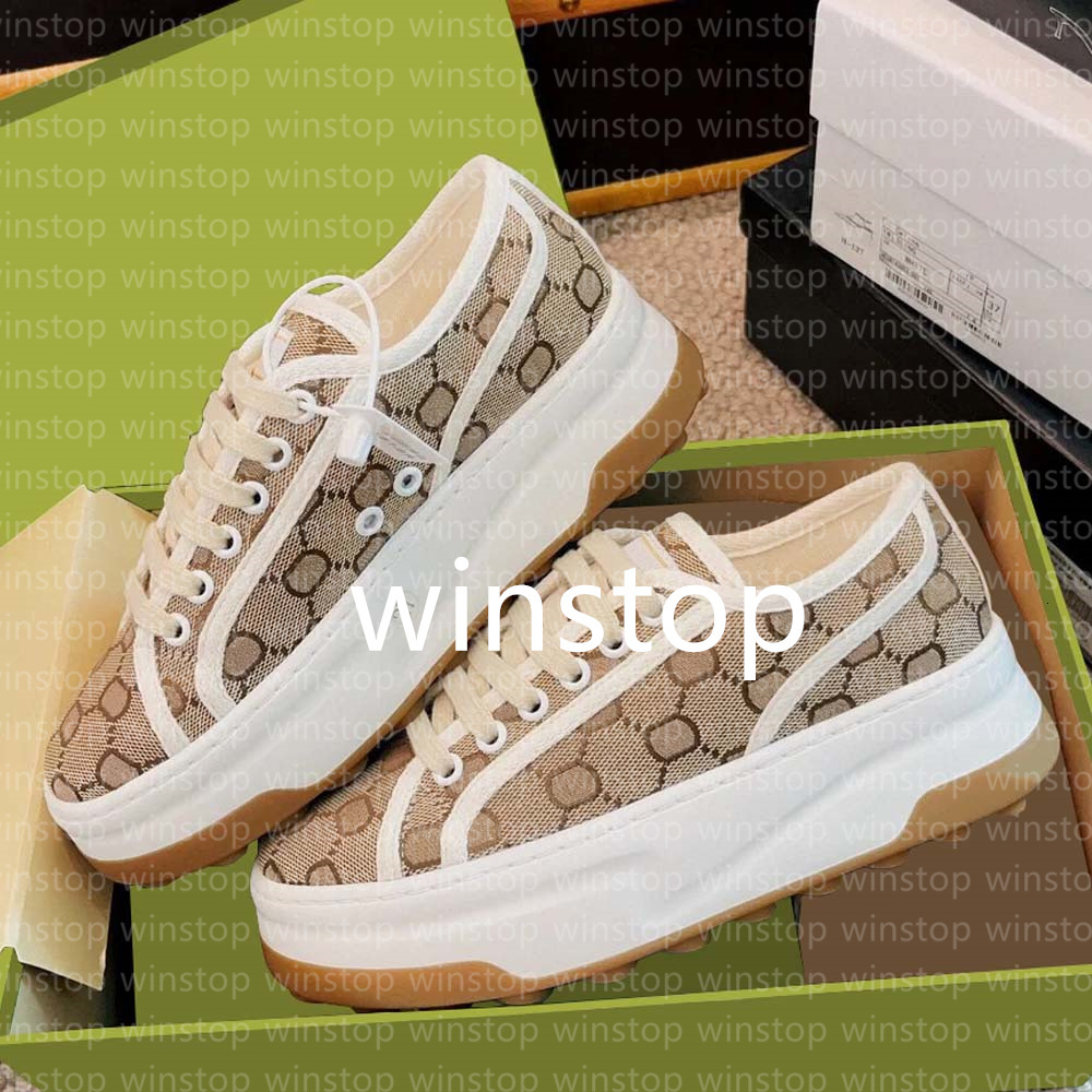 Designer shoes Women Casual Shoes Italy low-cut 1977 high top Letter High-quality Sneaker Beige Ebony Canvas Tennis Shoe Fabric Trims size 35-45