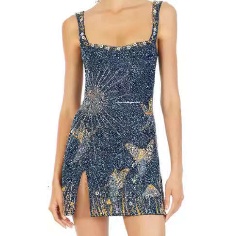 Women's Dress Sexy Women's New Sexy 3D Printed Slit Dress