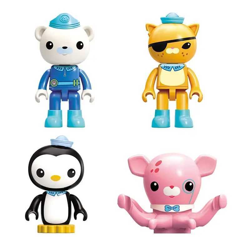 Creative Ideas Octonauts Octopus Building Block Octopod Gup Submarine Boat Oct-Pod with GUP-C GUP-E GUP-D GUP-K GUP-I B set Y250226