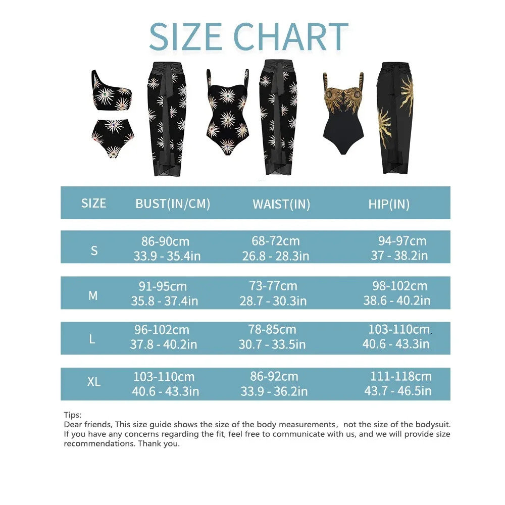 Sequin Sunflower One-Piece Swimsuit and Skirt Blue Swimwear Female Vocation Bathing Suit Beachwear Beach Dress Sarong 250225