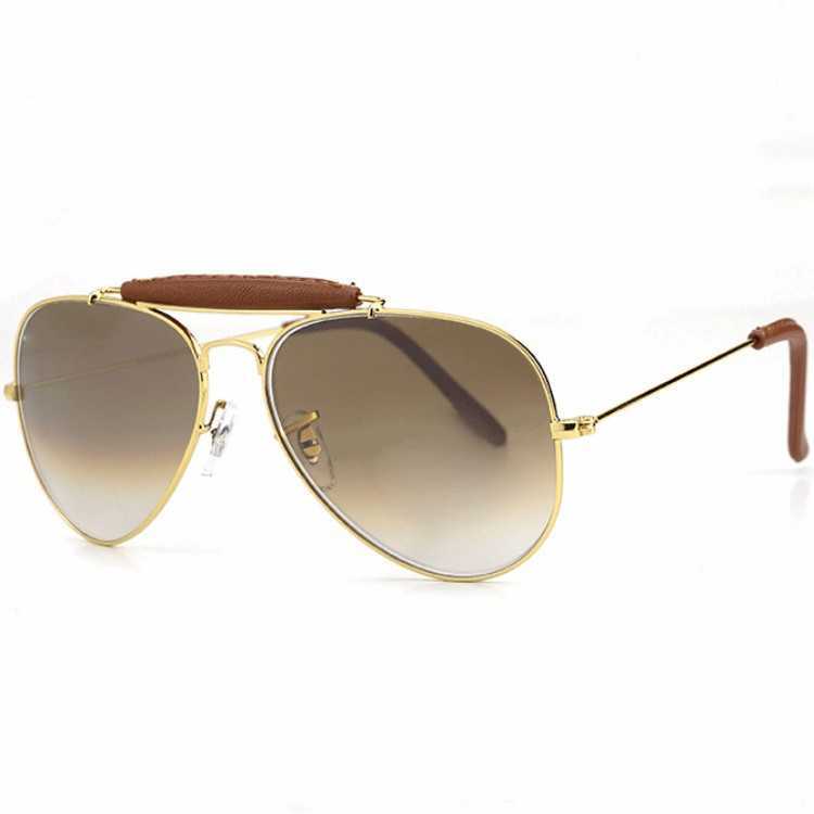 Sunglasses Large frame UV resistant progressive color glass Sunglasses driver driving travel fishing glasses 3422 H25226