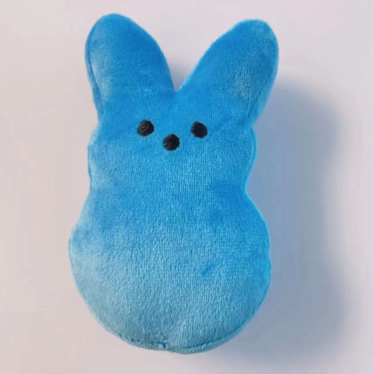 6 Inch Plush Easter Bunny Rabbit Toy Kids Toddler Baby Animal Doll Easter Party Supply Gift, Soft Velvet Cute Cuddle Toys for Boys Girls