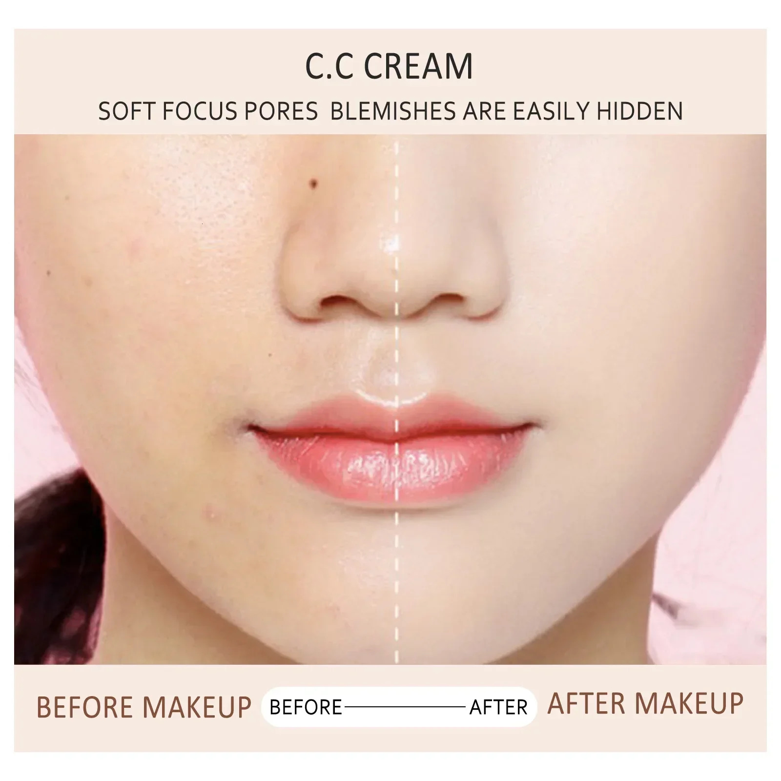 3PCS CC Cream Liquid Foundation Waterproof No Creasing Long-lasting No Separation Concealer Female Make Up Products 250222