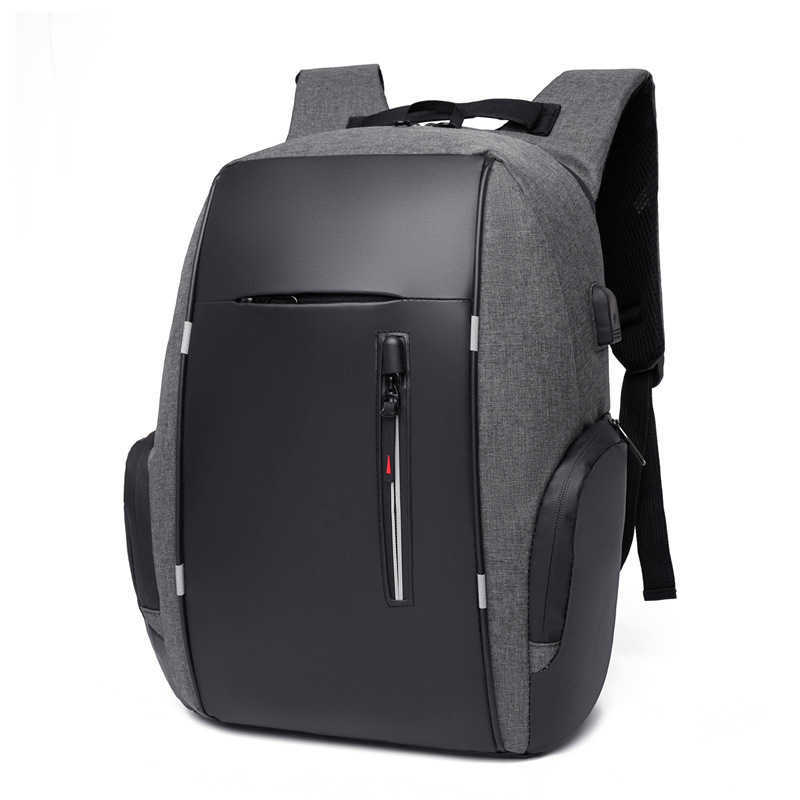 Business Backpack For Men High-quality Anti-theft Backpack Large Capacity Multifunctional Usb Charging Computer Backpack Waterproof Day Travel Bag 241