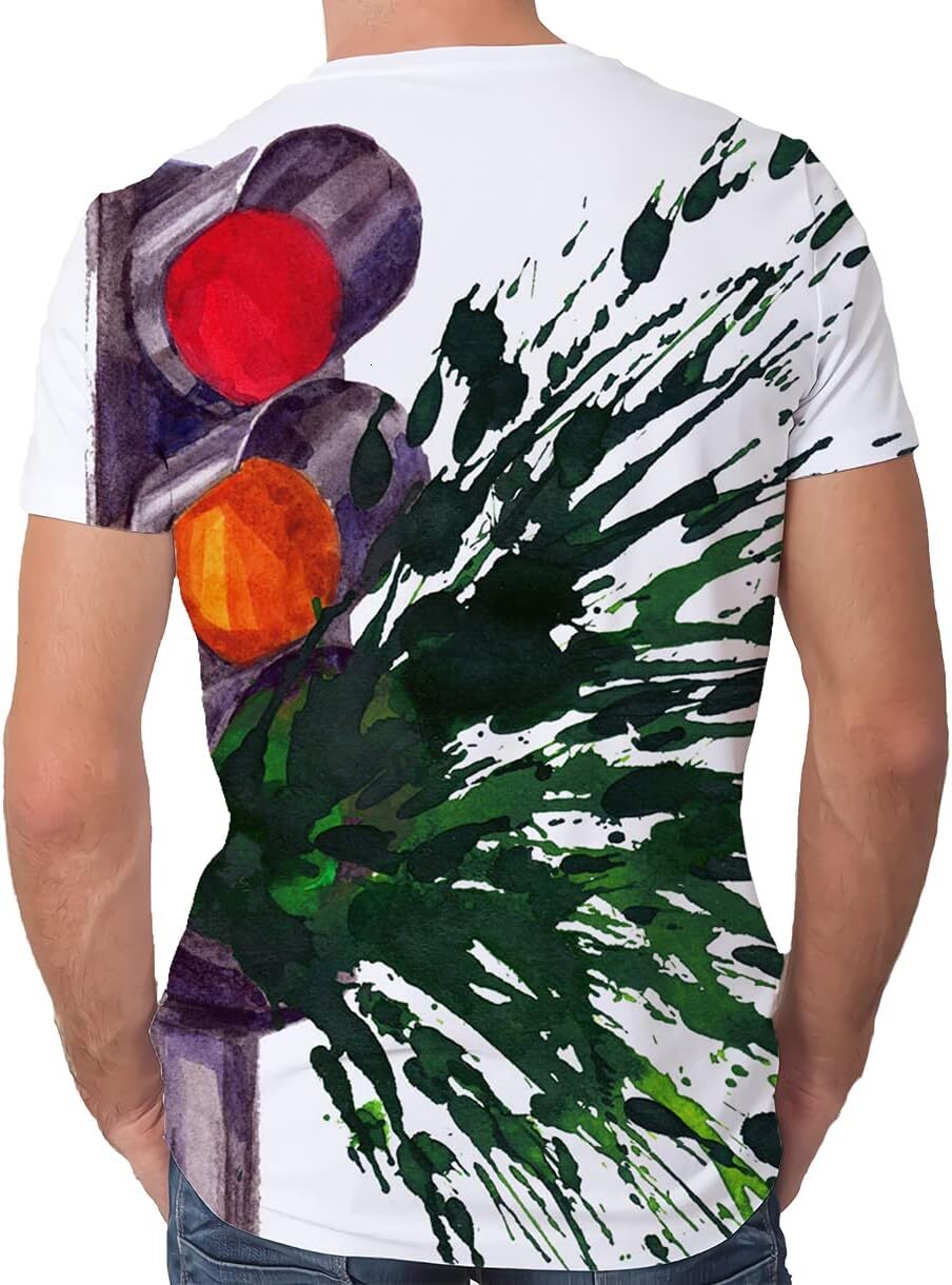 Mens T shirt 3D Printed Graphic Short Sleeve T-Shirts for Men tee Casual tops summer clothes Fashion patterns