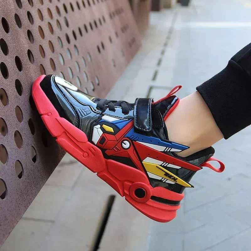 Athletic Outdoor Children Tennis s Boys Casual Shoes Fashion Breathable Mesh Sneakers 5-10y Lightweight Sole Schoole Flats YellowBlueRed S25226