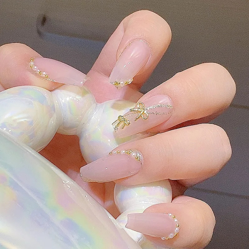 TSZS 3D Exquisite Japanese Alloy Nail Art Charms Kawaii Bow Jewelry Decoration DIY Accessories 250217