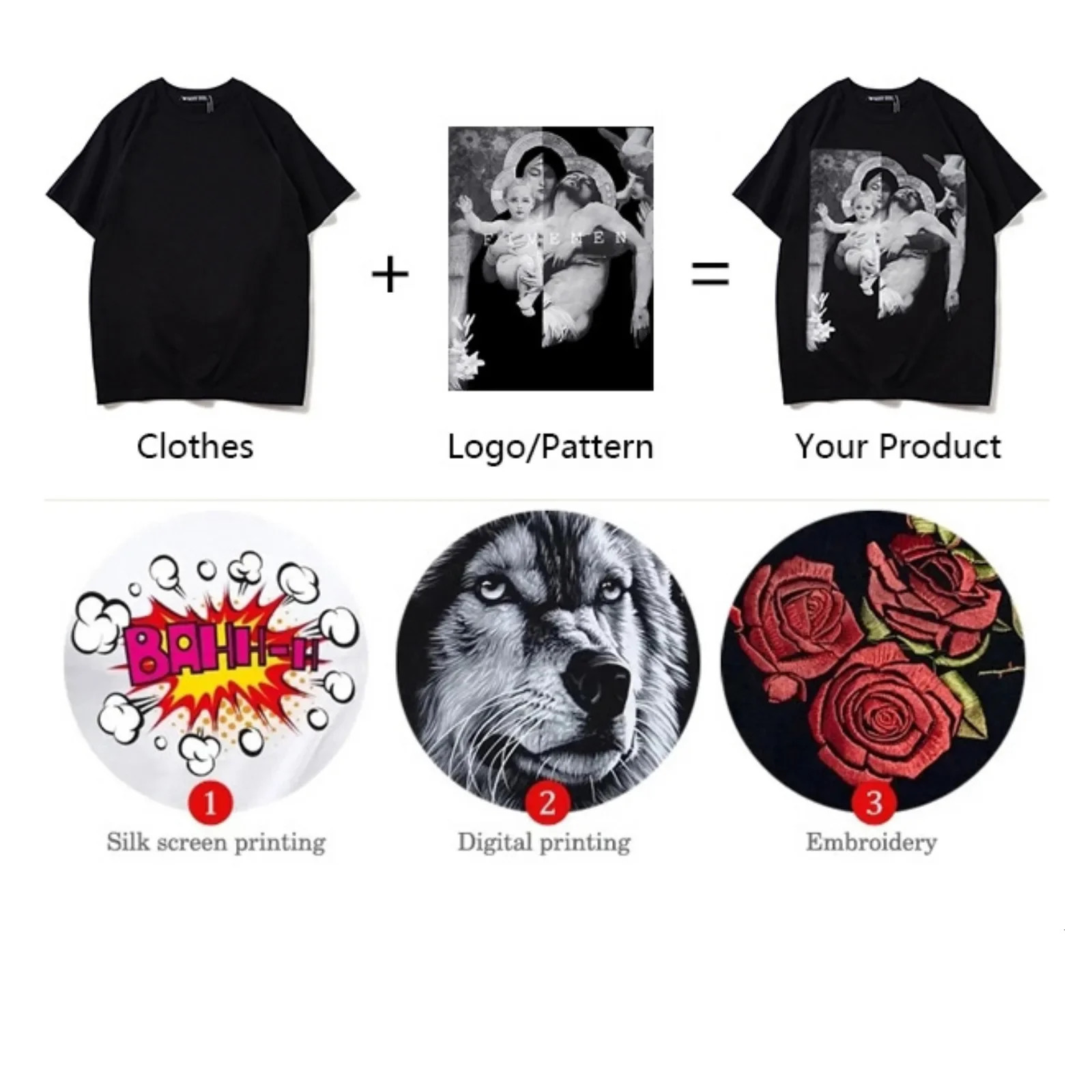 Mens Boxy Fit Short Sleeve T-shirt European Codes Customize Wholesalers High Quality Heavy Half Sleeve 100% Cotton T Shirt 250225