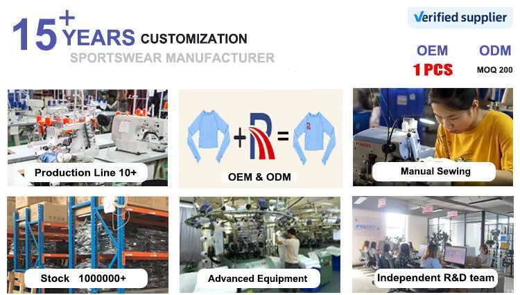 RUIQUWIN Wholesale Fashion 2 Pieces Cropped Hoodies Sweatshirts Set Gym Fiess Workout Training Tracksuit For Women