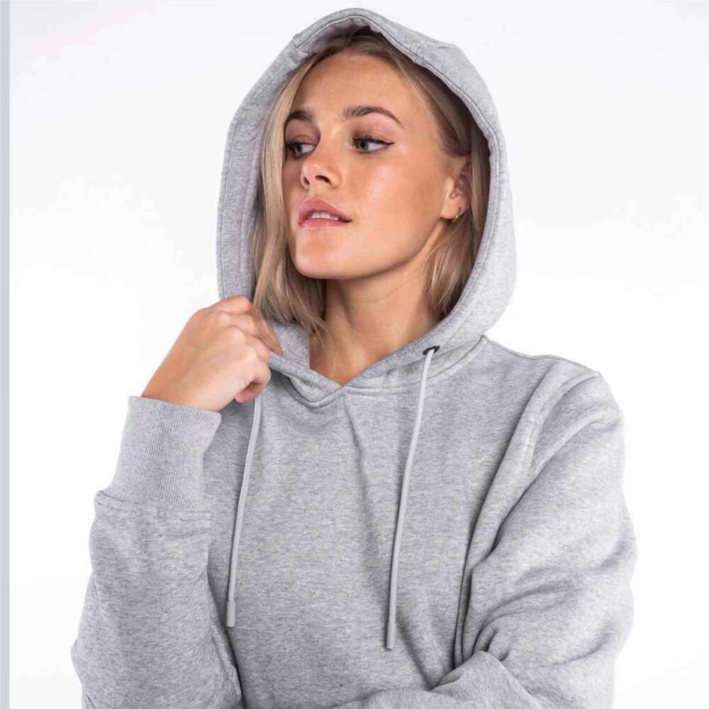 2023 Autumn And Winter Plus Fleece Thickened Embroidery Hoodie Women's Loose Fashion Student Hoodies
