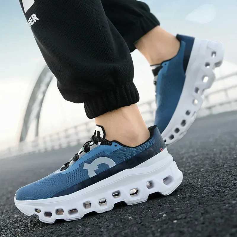 M Cushiing Sneakers NSlip Casual Sports Shoes Lightweight Mens Walking Running Shoes Hhollow Design Outsole Y250226