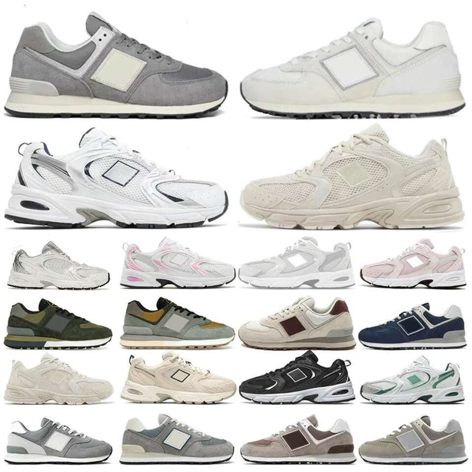 New Running Shoes Natural Indigo Cream Pink Beige Ivory Steel Grey Blue White Yellow Nimbus Cloud Trainer Collaboration Men Women Cow Suede Unisex Legacy Sneakers