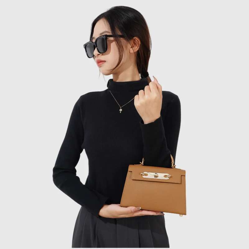 New Leather Women's Multifunctional Cowhide Handbag Designer Bag Chain Flip Mini Crossbody Bag Commuting Casual Bag Women's Handbag