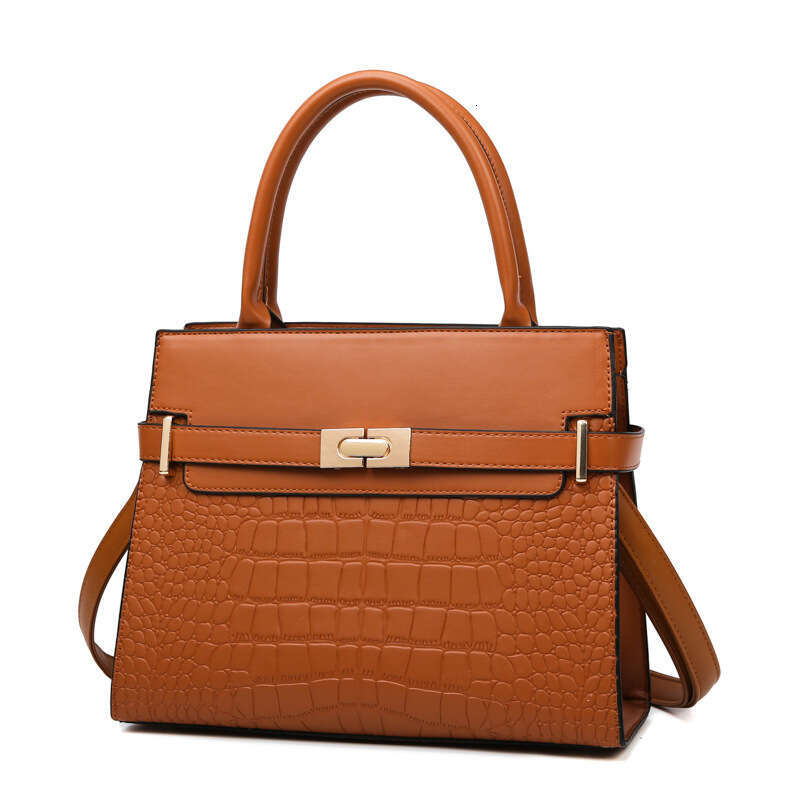 Designer Bags Handbags 2024 New Stone Pattern Multi Piece Set Women's Single Shoulder Oblique Cross Carrying Mother Bag 6928