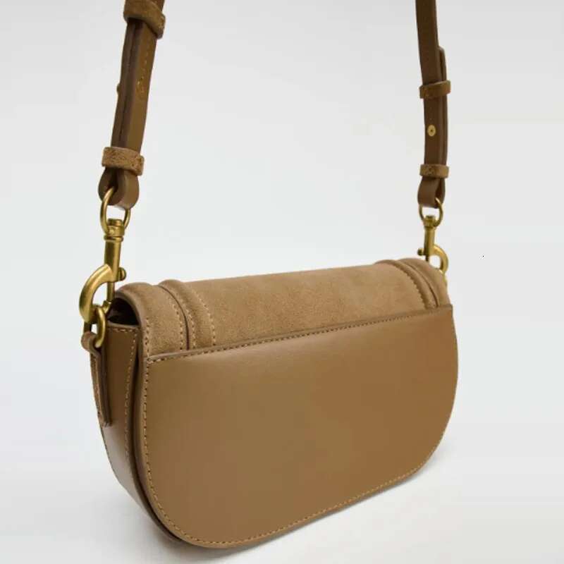 NEW Bag Frosted Suede Brown Women Totes Versatile Women Shoulder Bags Fashion Crossbody designer handbags