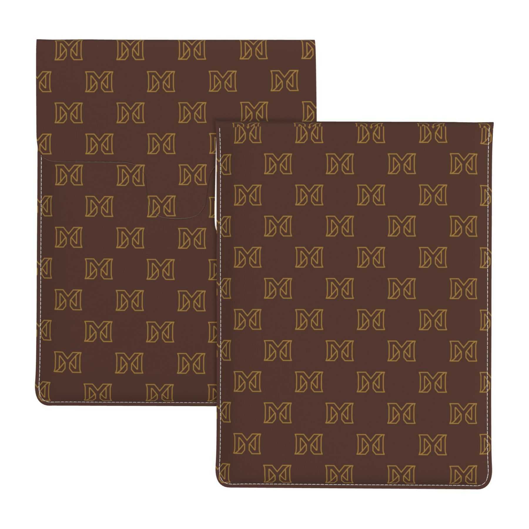 NXY Leather Laptop Sleeve Slim Tablet Case Cover Bag for Notebook Solid Color Tablet Storage Bag Hip