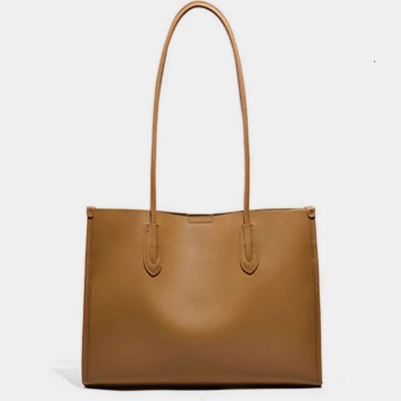 Summer New Retro Genuine Leather Women's Multi Functional Handbag 2025 Trendy Designer Large Capacity Shopping Work Women's Handbag