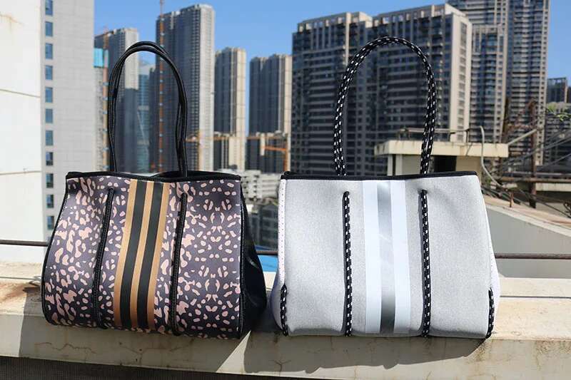 Fashion Spain bags designer handbags Totes Large Neoprene Shoulder Bag Light Bolsas Female Travel Beach Holiday High Quality Handbags