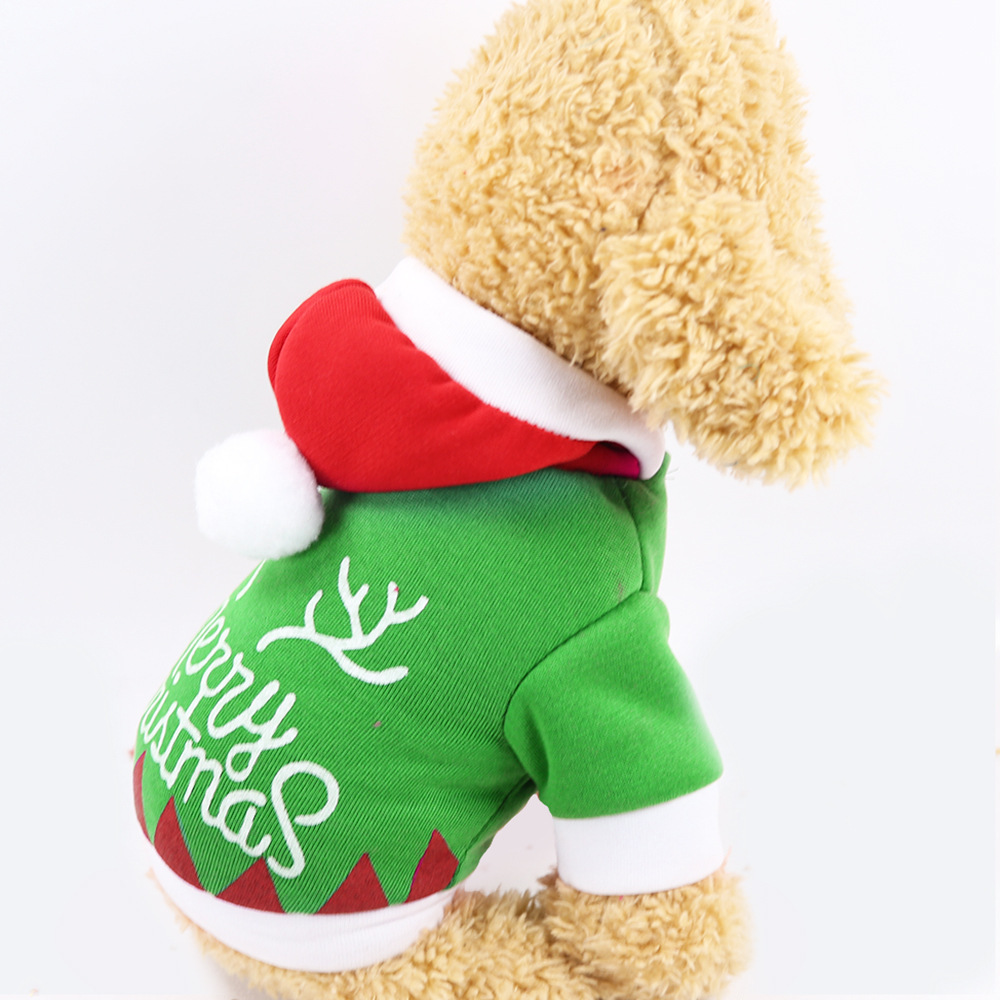 Christmas - Themed Pet Attire: New Green Holiday - Counting Outfits for Fall and Winter! Ideal Two - legged Clothes for Medium - sized Dogs,