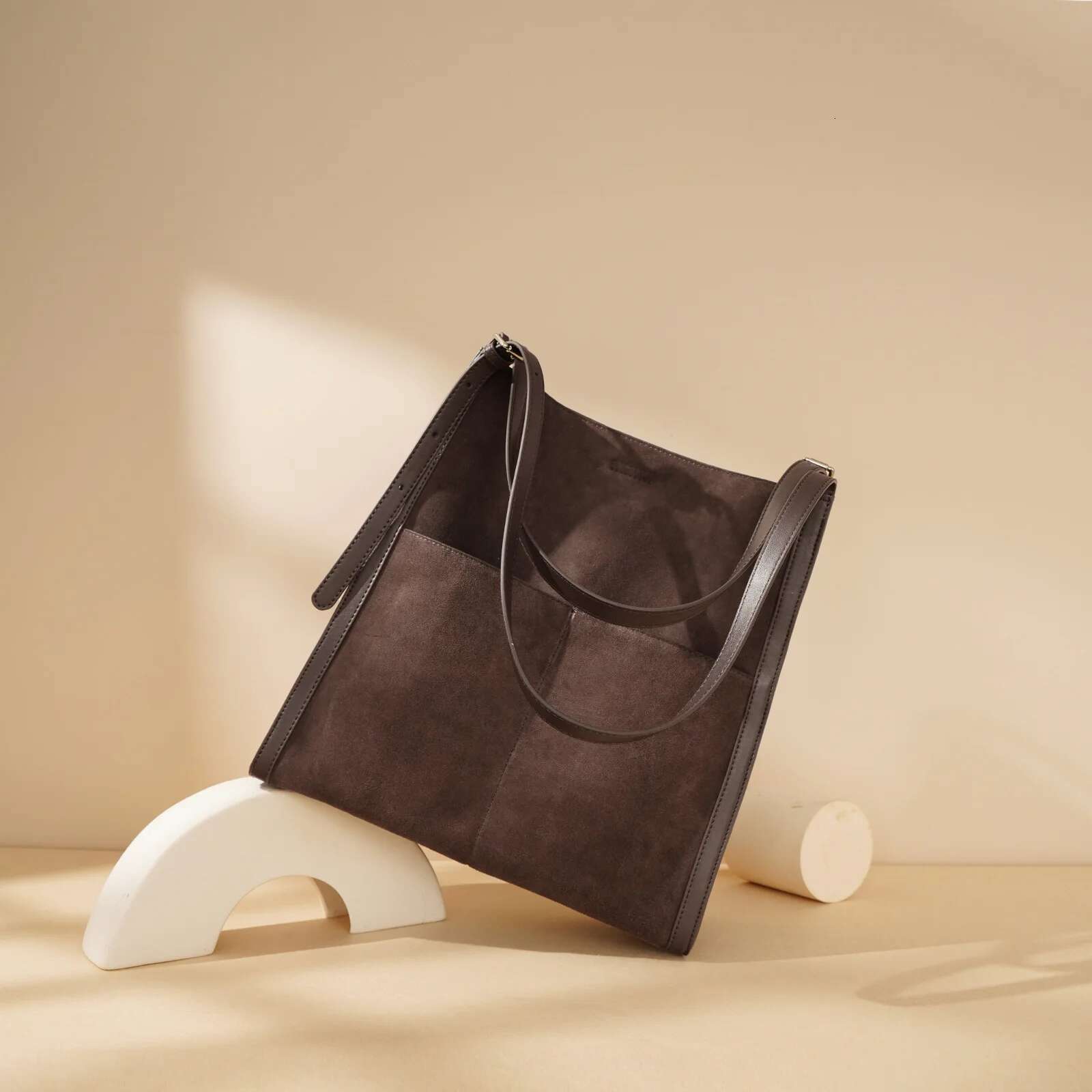 Large Capacity Leather Shoulder Bag Handbag Women's Bags