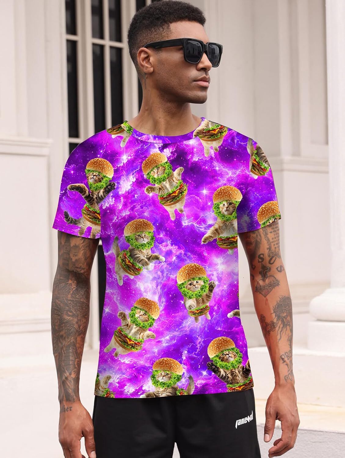 Mens T shirt Mens T-Shirts Cool Novelty Crewneck Short Sleeve Funny Graphic Top Casual Tees for Women tee Casual tops summer clothes