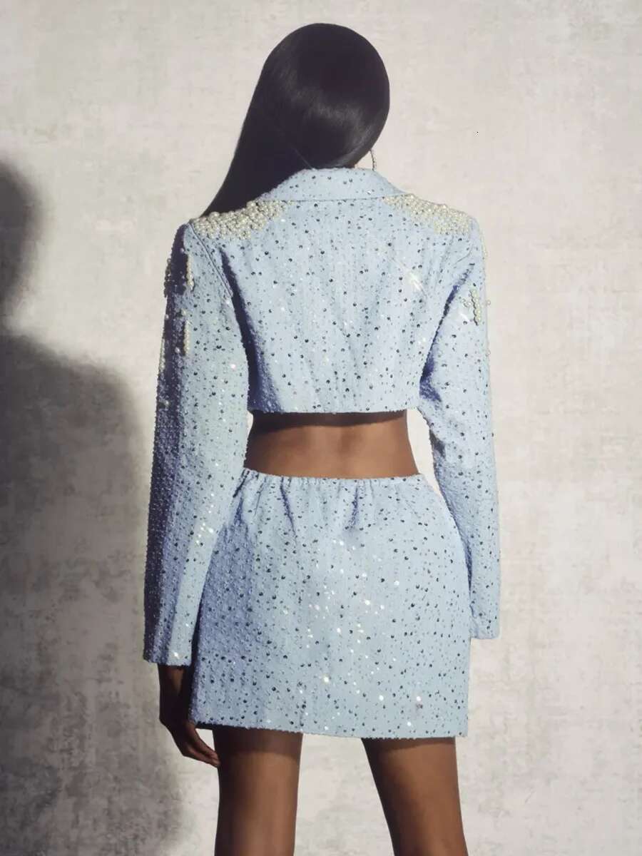 Solid Spliced Pearl Hollow Out Slimming Dresses For Women Lapel Long Sleeve Sexy Chic Dress Female Fashion Style