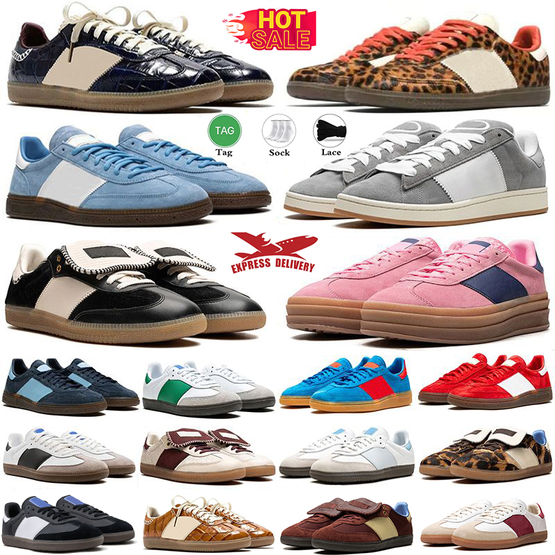 Designer Shoes Casual shoes OG Men Women Handball 00s Collegiate Navy spezi Red Wonder White Night Brown Black trainers sports Platform vegan leopard sneakers