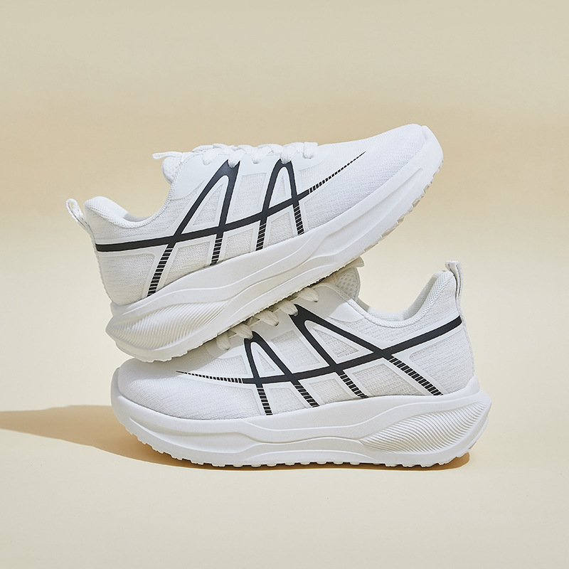 free shipping comfort running shoes women sports trainers white pink orange black elasticity outdoor sports runner sneakers fashion