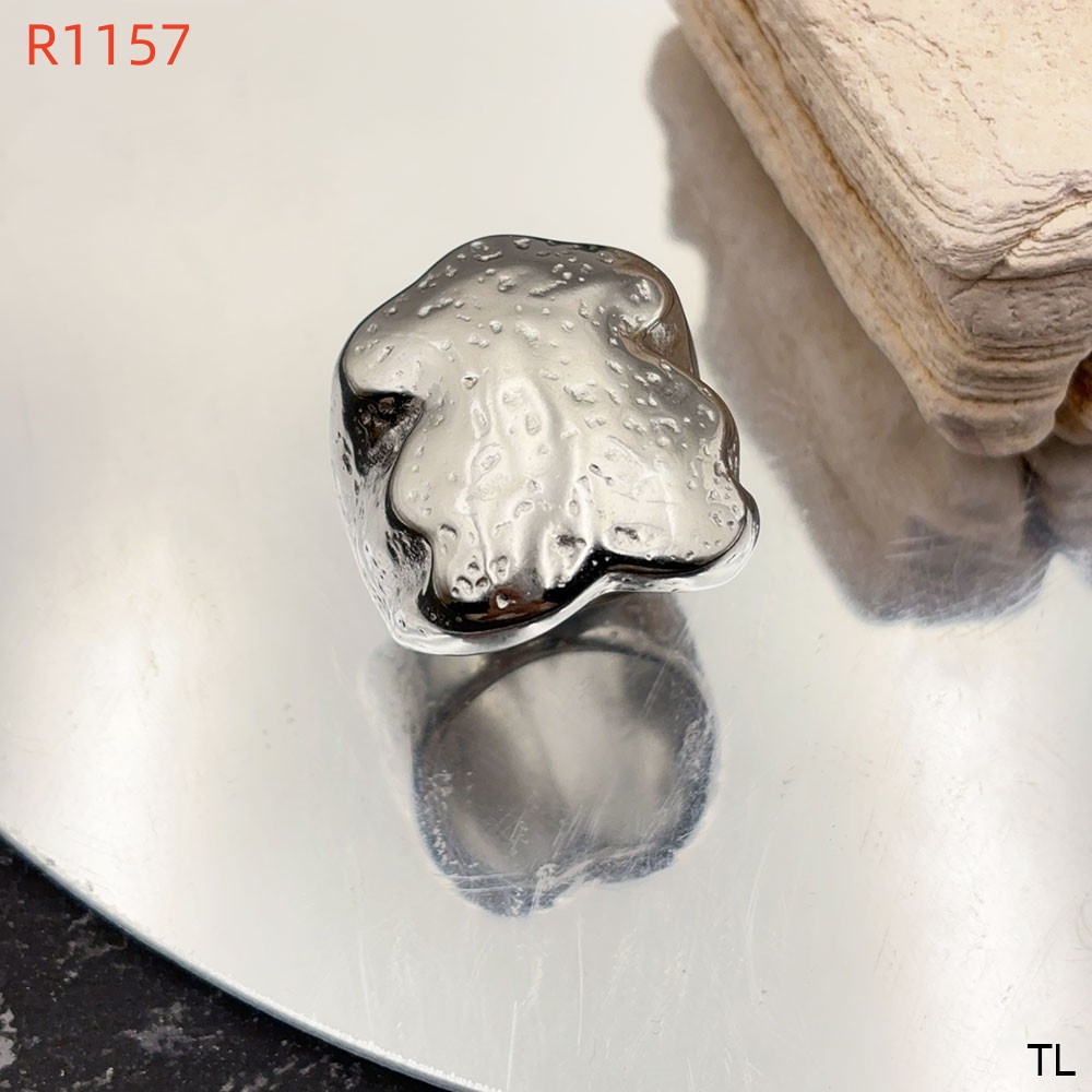 New Fashion Women Men Animal Letter Bear Rings Stainless Steel Silver Rose Gold Blue Stone Jewelry A Gift