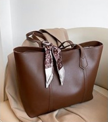 New Fashionable Multi Functional Commuter Single Shoulder Fashionable Simple Handbag College Student Class Bag High End Women's Bag