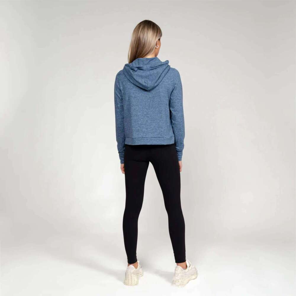 Womens Workout Performance Hoodie - Comfortable, Stretchy, Perfect For Fiess And Outdoor Activities