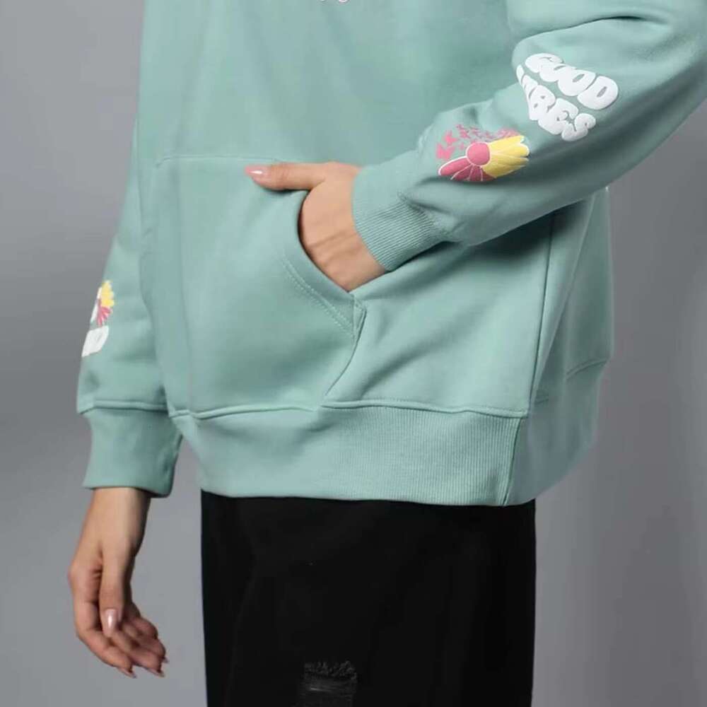 Anti-Wrinkle Breathable Oversized Hoodies Women Sexy Hip Hop Style Printing Front For Winter