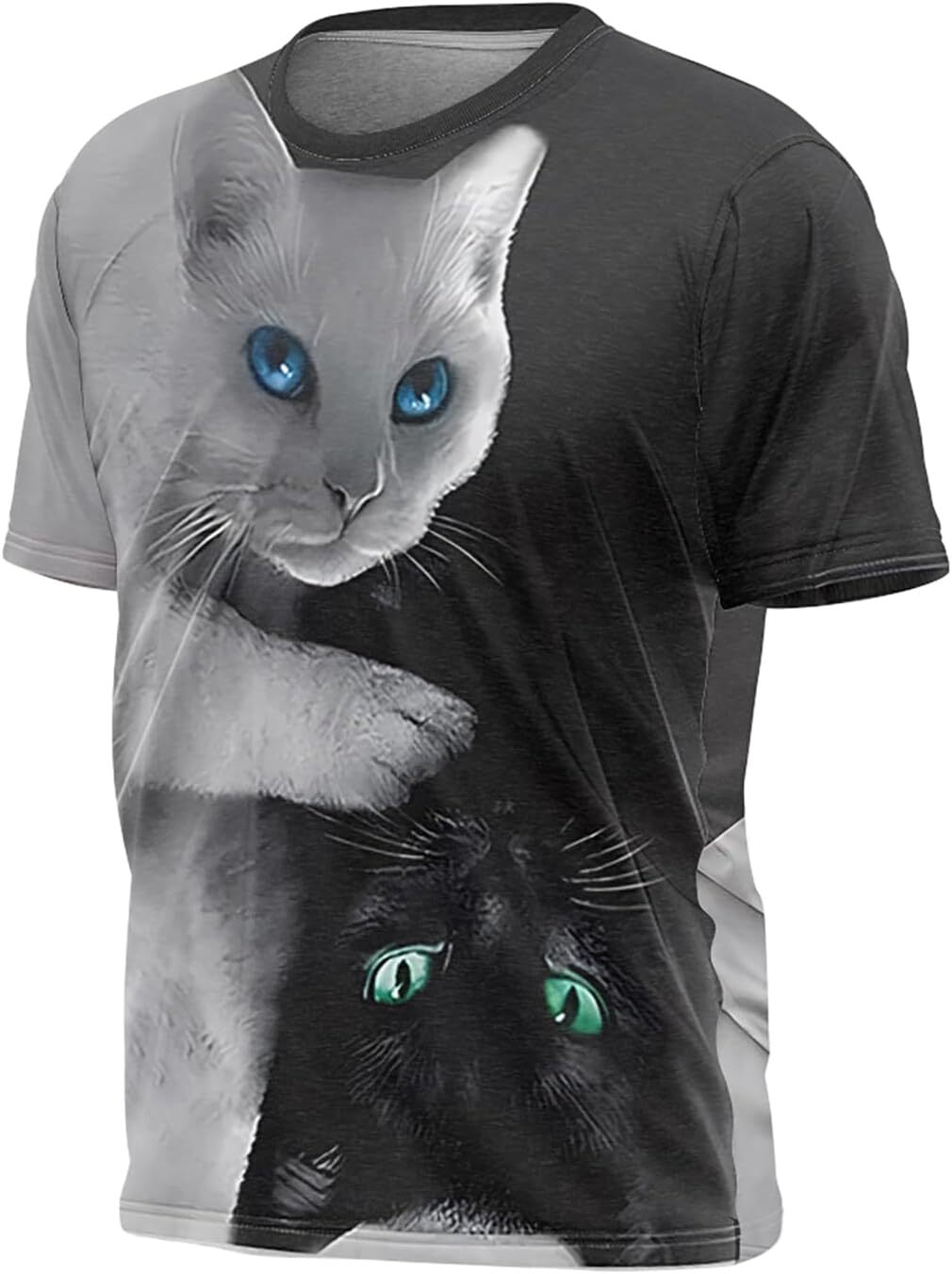 Mens T shirt T Shirts for Men,Men's Regular Fit Short Sleeve Classic Crew Neck Personalized 3D Printing Geometric Men's T-Shirts tee Casual 