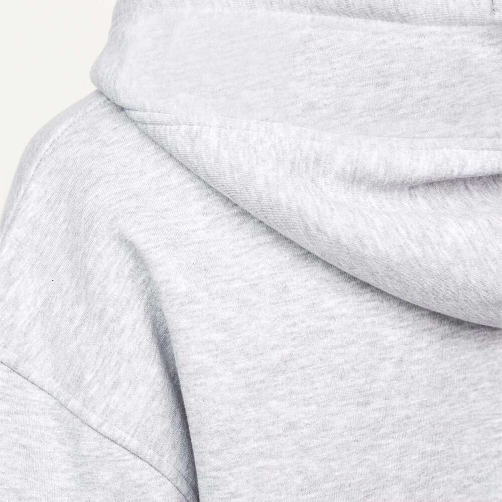 Moeed Couture 2022 ODM Custom Crop Top Solid Hooded Pullover Women Lightweight Comfy Fleece Breathable Knitted Hoodie Cute Style