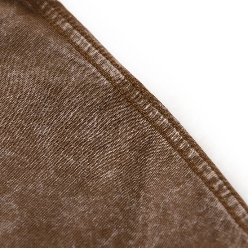 YJKVUR 100% Cotton Washed Vintage Oversized T-shirt Mens Clothing 2024 Summer Causal Korean Y2k Classical Short Sleeve Tops 250225