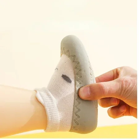 Toddler Shoes Baby Boys Girls Socks Shoes Infant Color Matching Cute Kids Shoes Doll Soft Soled Child Floor Socks First Walkers 250226