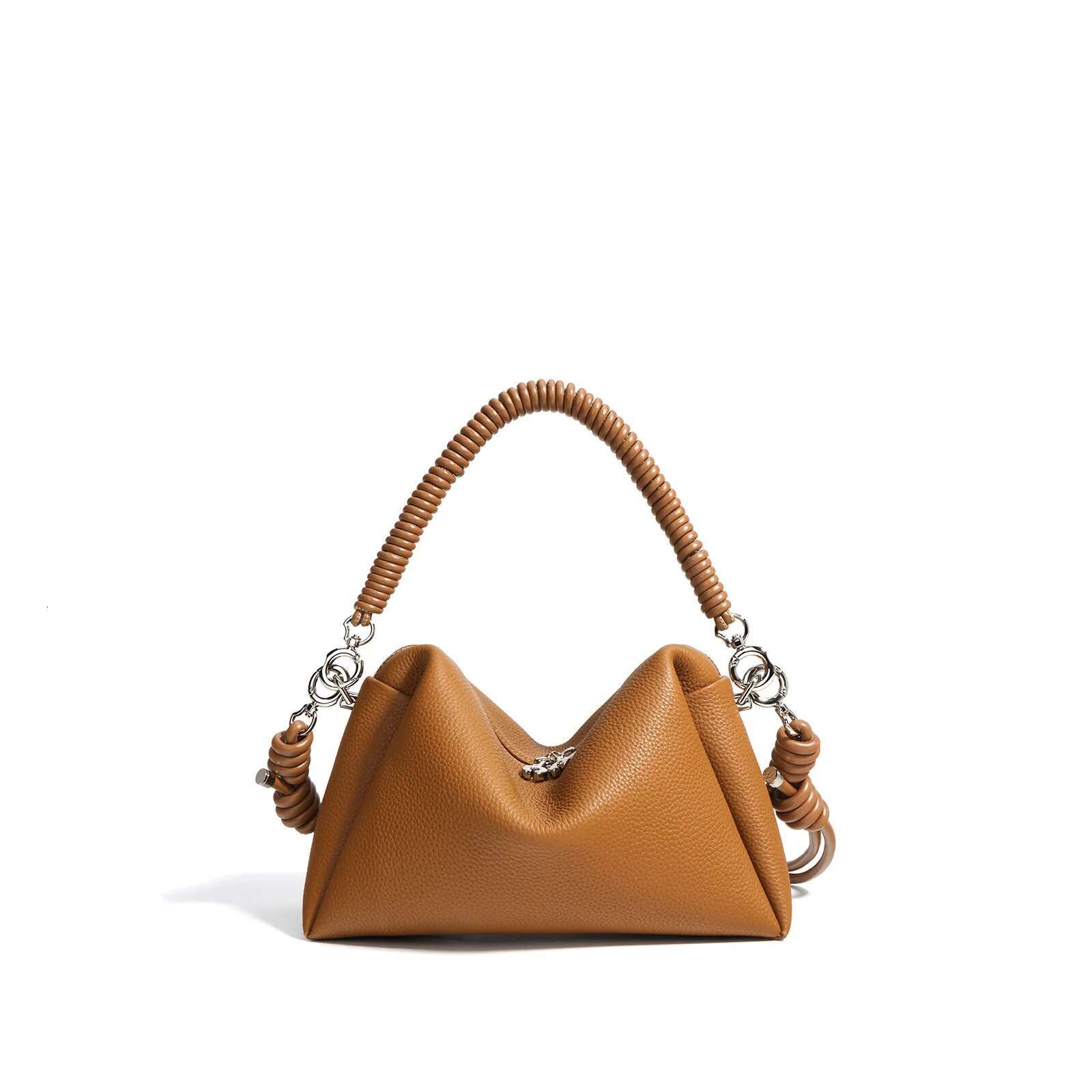 New Genuine Leather Women's Handbag Casual Fashion High Quality Cowhide Ladies Shoulder Crossbody Bag