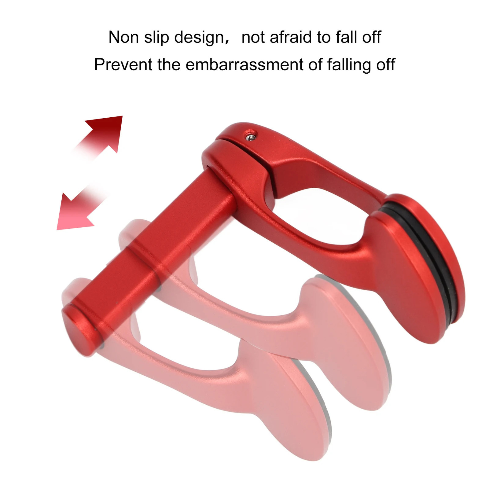 Nose Clip Aluminum Alloy Anti Skid with Silicone Pad for Swimming Pography Video Recording Diving Nose Clip Swim Nose Clip 250226