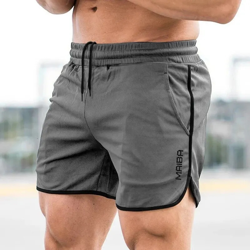 Mens Casual Beach Shorts Gym Fitness Jogging Exercise Pants Solid Color Retro Breathable Quick Drying Elastic Swim Shorts 250225