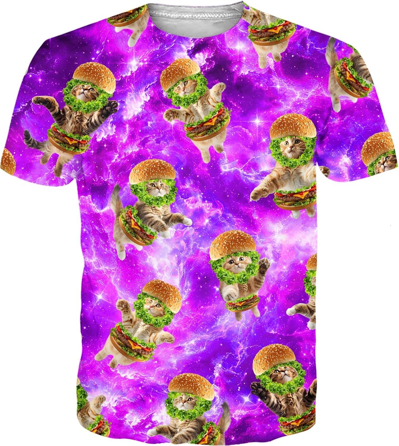 Mens T shirt Mens T-Shirts Cool Novelty Crewneck Short Sleeve Funny Graphic Top Casual Tees for Women tee Casual tops summer clothes