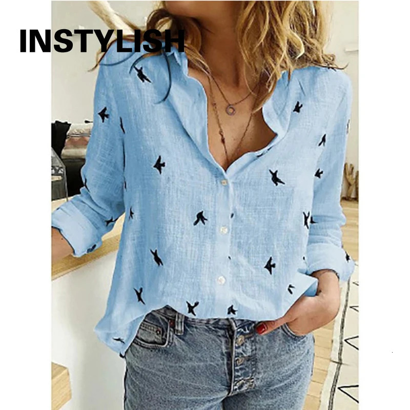 Women Casual Long Sleeve Cotton Linen Shirt Elegant Solid Cardigans Autumn Button Lapel Shirt Loose Oversized Blouse Tunics 250226